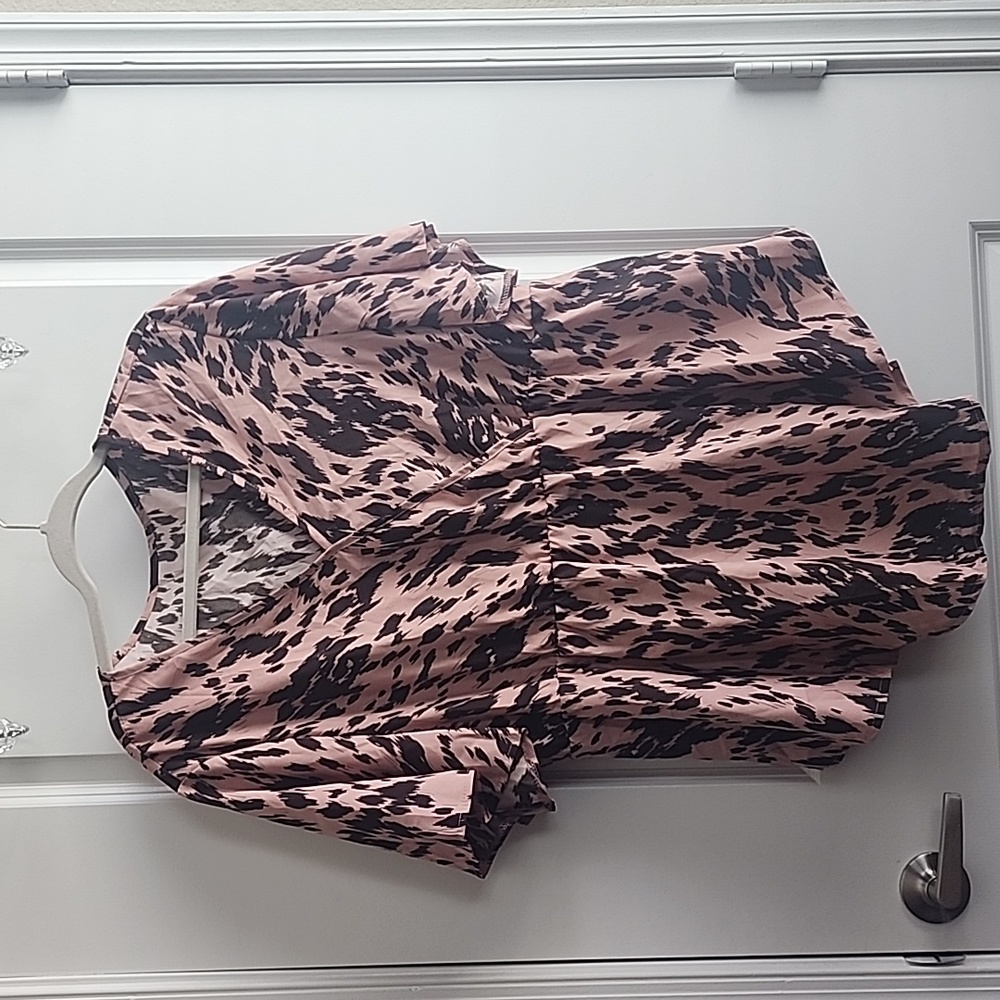 Animal Print Blouse